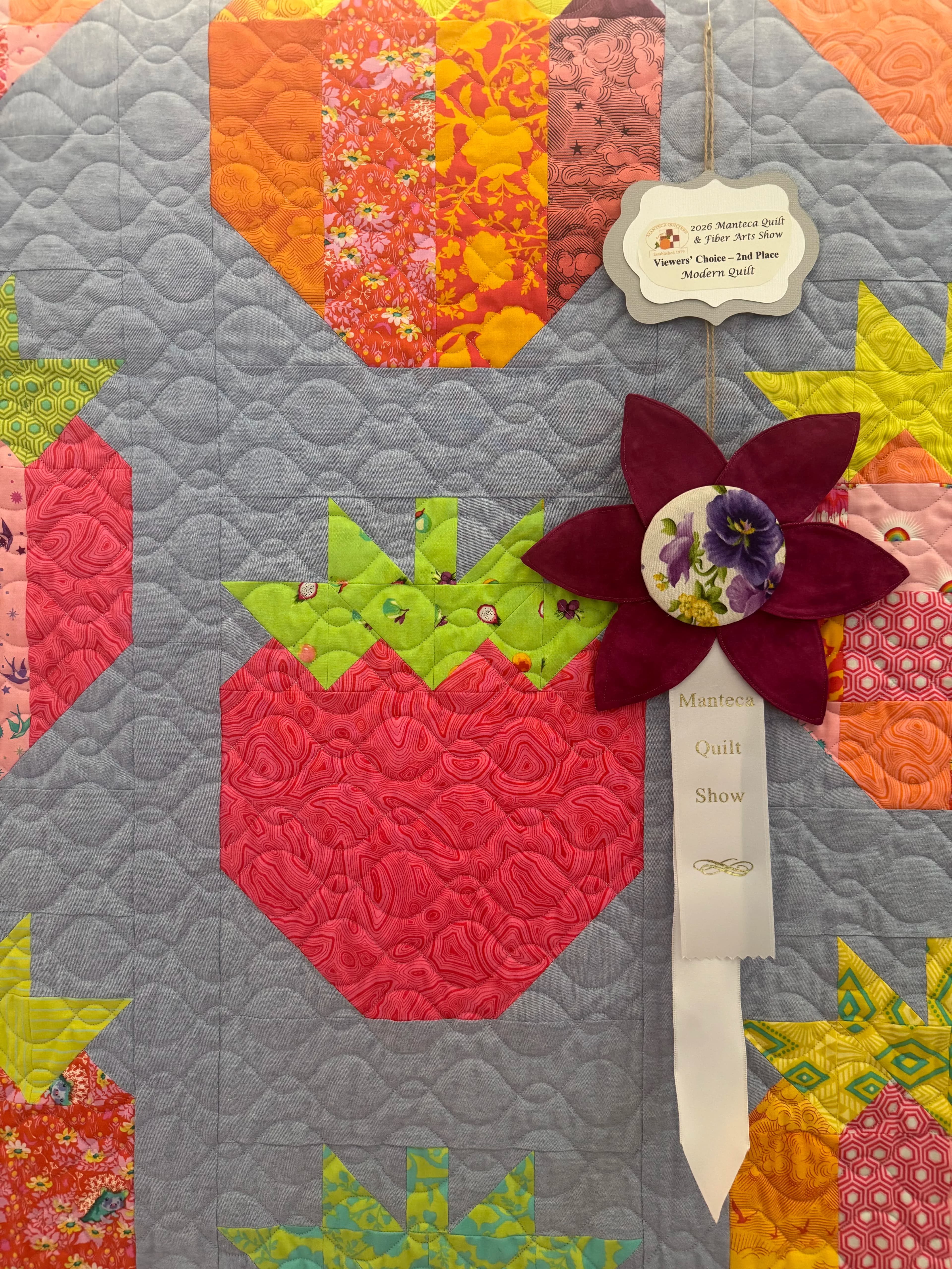 Quilted project 1